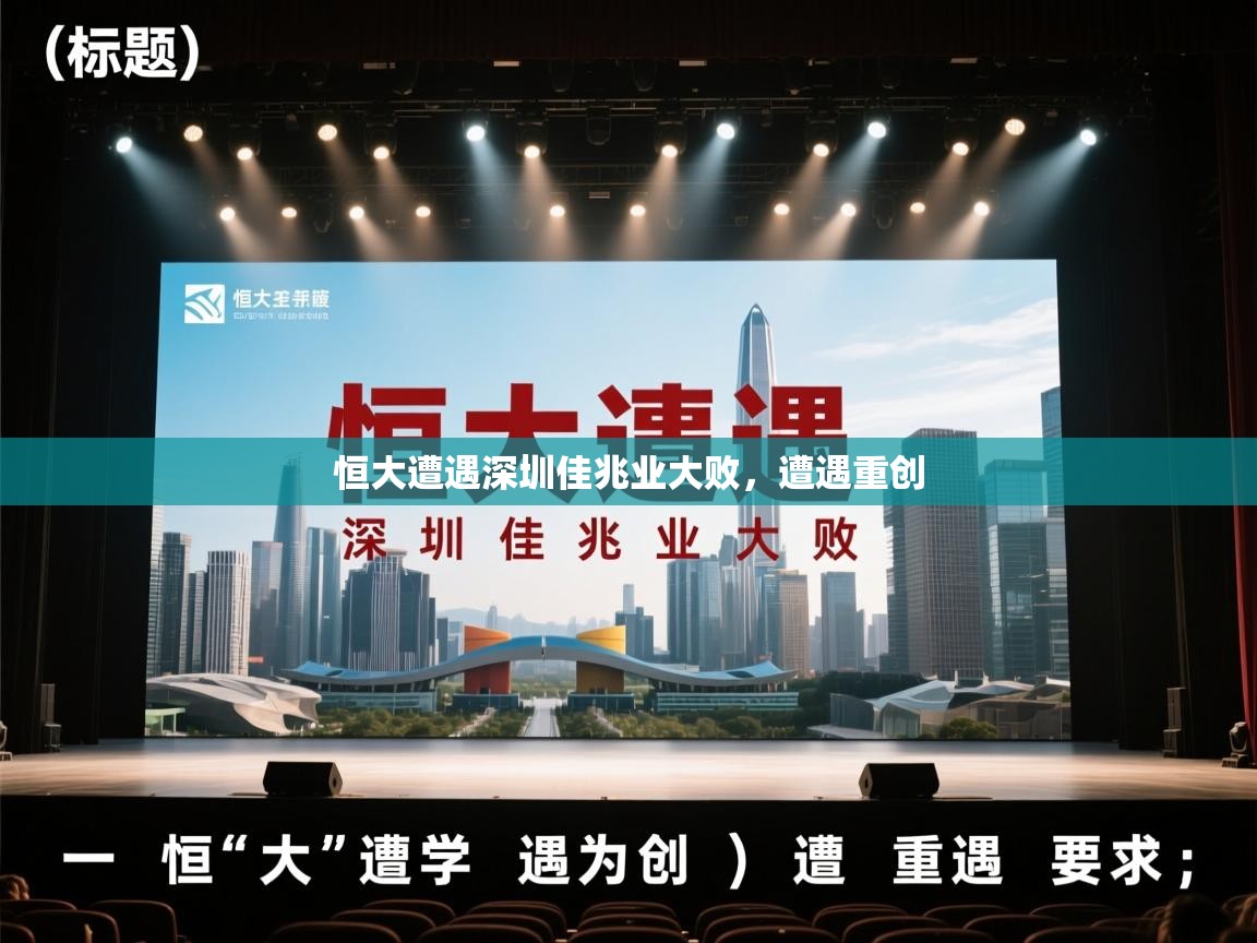 云开体育官方网站登录-恒大遭遇深圳佳兆业大败，遭遇重创  第3张